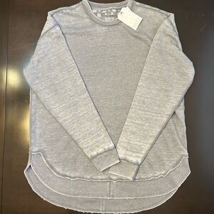 Brand New Grey Royce Poncho Fleece Sweatshirt size XL